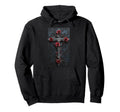 Gothic Cross Grunge Aesthetic Y2K Goth Hoodie - Custom Art Print Unisex - T-Shirt, Sweatshirt, Hoodie