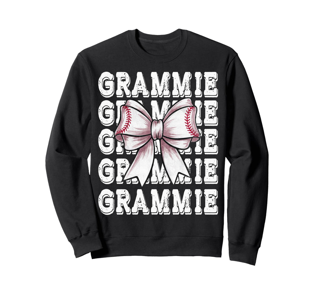 Coquette Baseball Grammie Matching Sweatshirt - Minimalist Print Unisex - T-Shirt, Sweatshirt, Hoodie