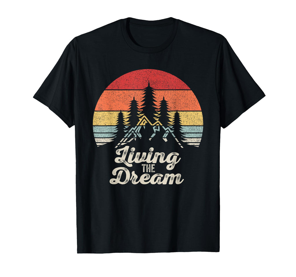 Livin Dream Inspirational T-Shirt - Trendy Graphic Unisex - T-Shirt, Sweatshirt, Hoodie