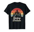 Livin Dream Inspirational T-Shirt - Trendy Graphic Unisex - T-Shirt, Sweatshirt, Hoodie
