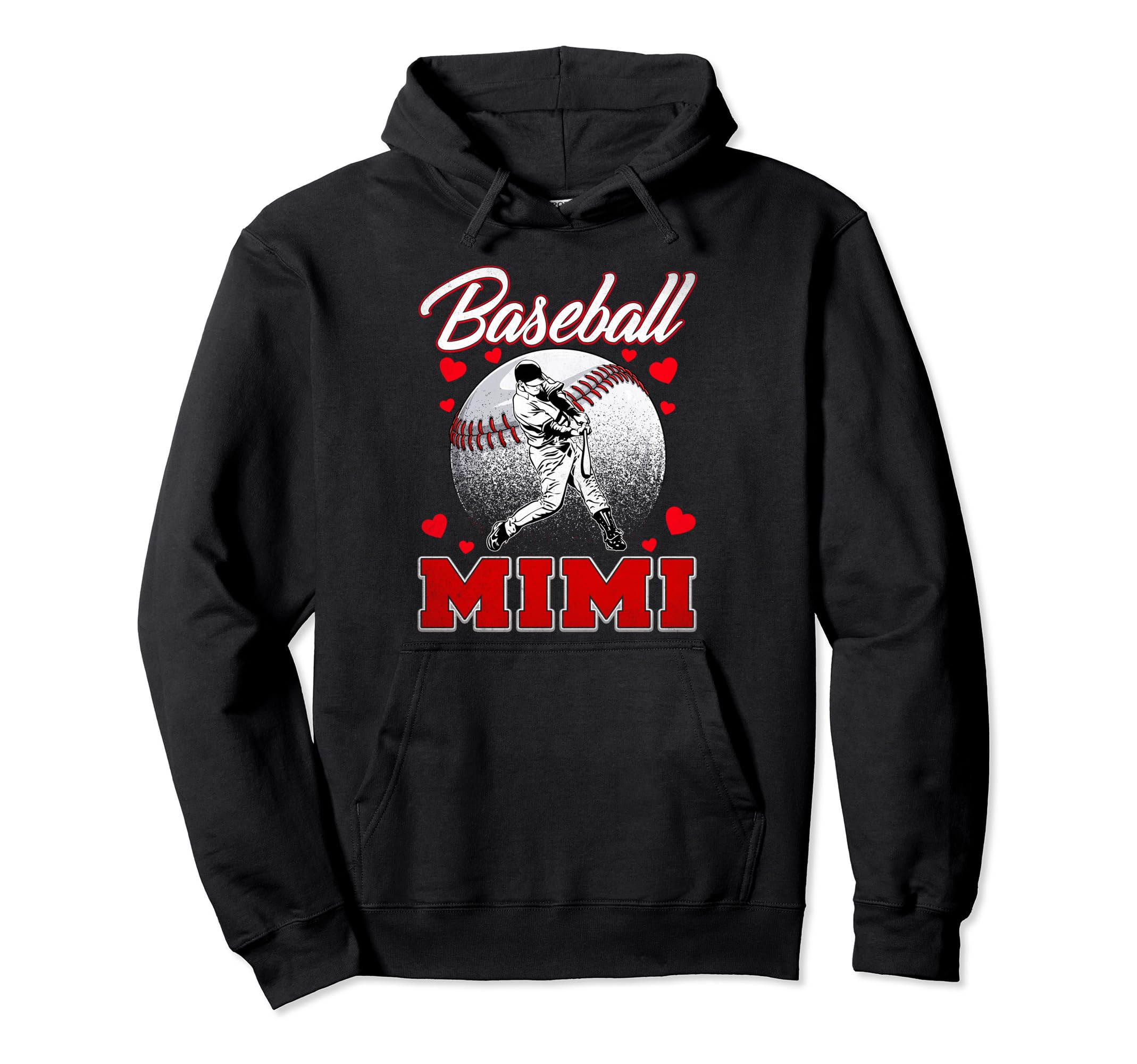 Baseball Mimi Family Matching Players Hoodie - Streetwear Style for Adults - T-Shirt, Sweatshirt, Hoodie