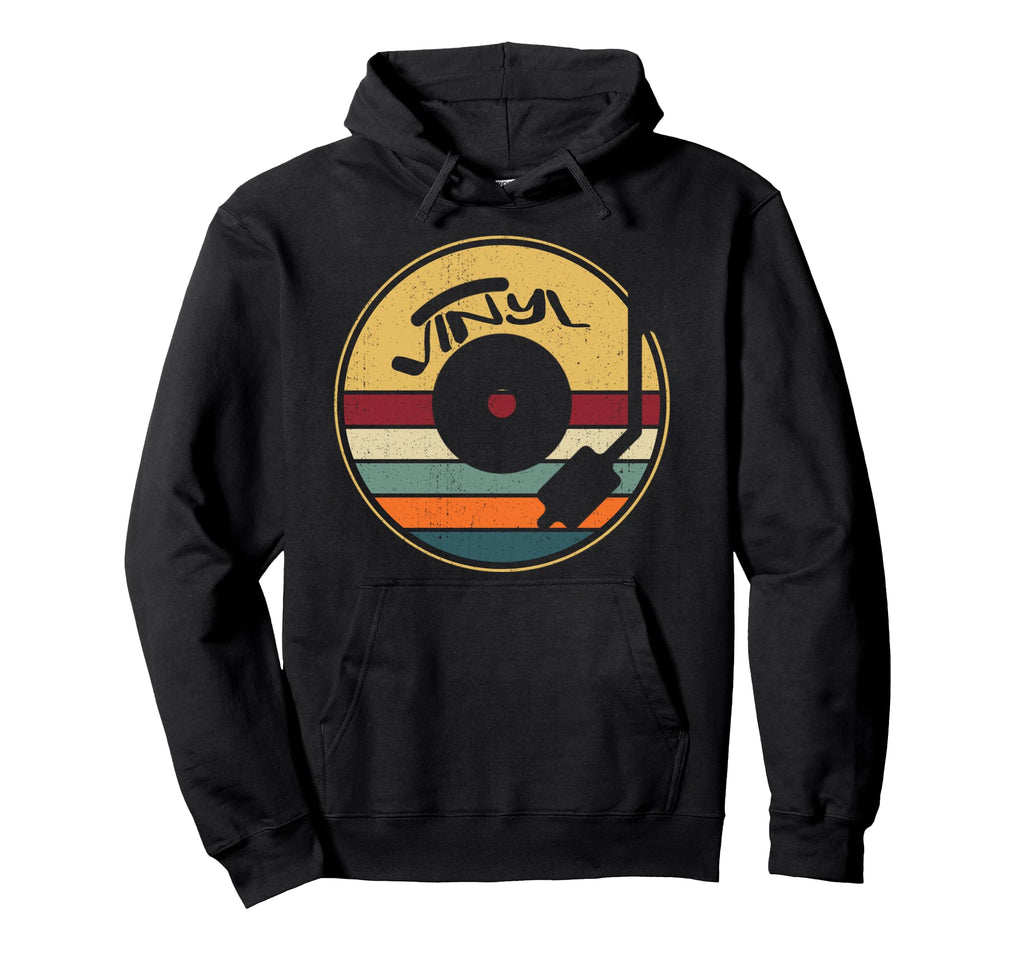 Vinyl Record Vinyls Lp Record Hoodie - Novelty Apparel for Adults - T-Shirt, Sweatshirt, Hoodie