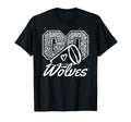 Go Cheer Wolves Sports Name Gifts T-Shirt - Trendy Graphic for Adults - T-Shirt, Sweatshirt, Hoodie