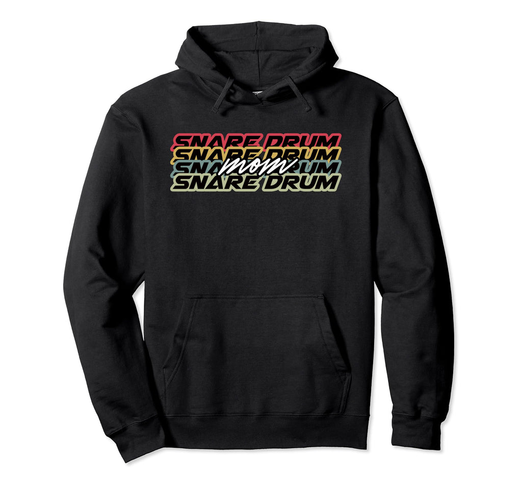 Snare Drum Mom Player 70S 80S 90S Hoodie - Aesthetic Graphic for Adults - T-Shirt, Sweatshirt, Hoodie