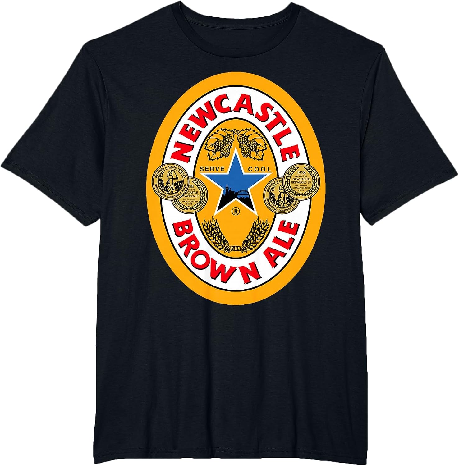 N.ewcastle funny b.rown a.le b.eer - Adult & Kids T-Shirts, Sweatshirts & Hoodies apparel design preview 1