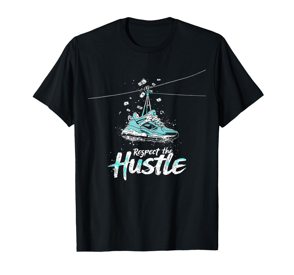 Respect Hustle Old School Beats Hip Hop T-Shirt - Graphic Print Unisex - T-Shirt, Sweatshirt, Hoodie