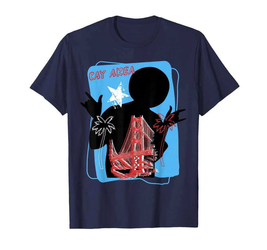 Bay Area East Bay North Bay South T-Shirt - Aesthetic Graphic for Adults - T-Shirt, Sweatshirt, Hoodie