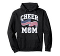Cheer Mom Mother Bow Cheerleader Game Hoodie - Custom Art Print Men Women - T-Shirt, Sweatshirt, Hoodie