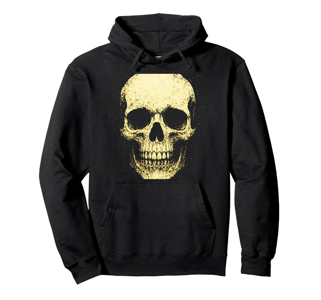 Skull Gothic Grunge Y2K Emo Aesthetic Hoodie - Aesthetic Graphic Unisex - T-Shirt, Sweatshirt, Hoodie