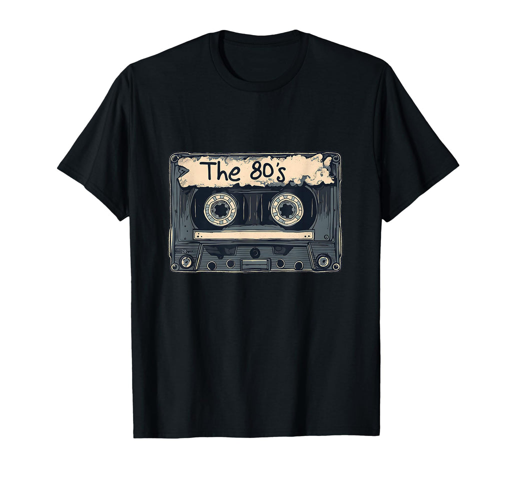 Fun 80S Cassette Throwback Mix Tape 90S T-Shirt - Unique Graphic Men Women - T-Shirt, Sweatshirt, Hoodie