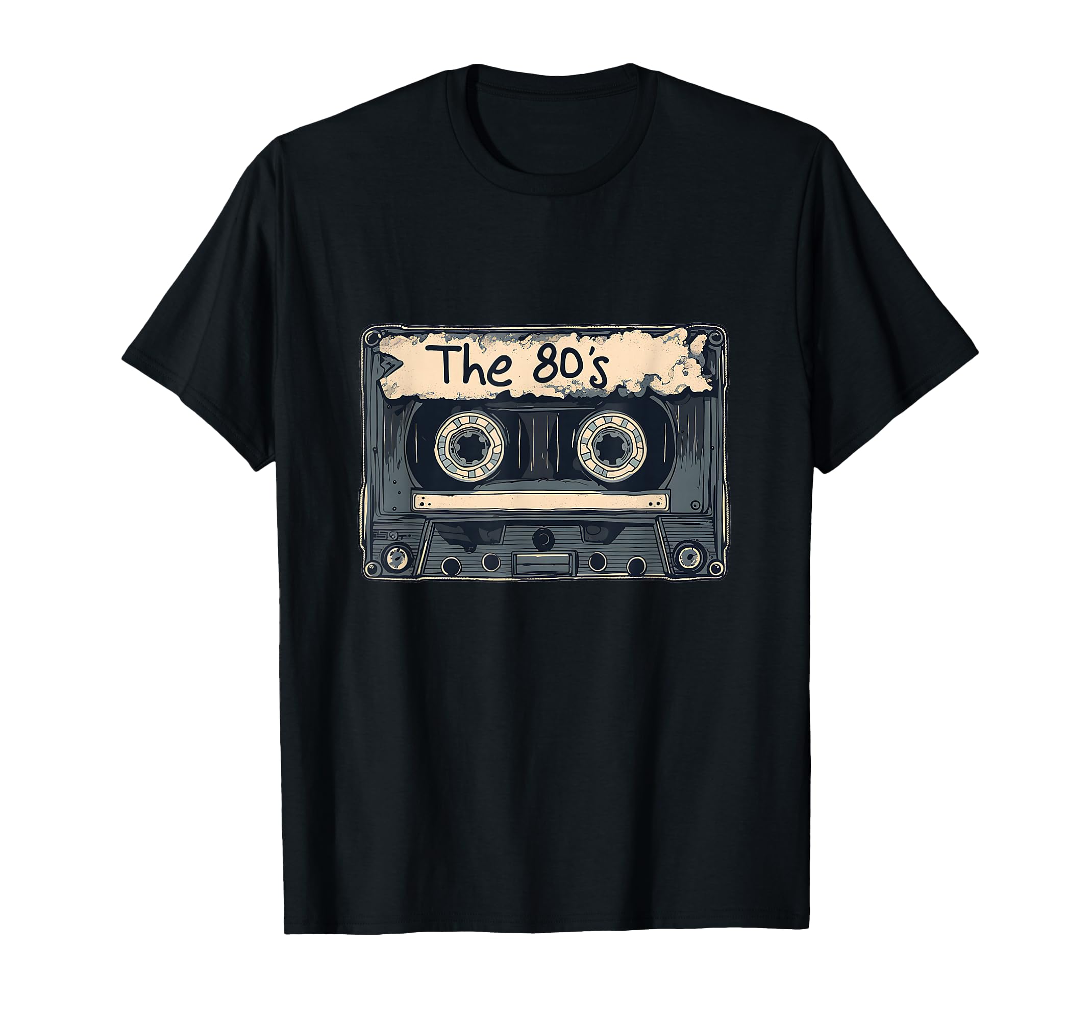 Fun 80S Cassette Throwback Mix Tape 90S T-Shirt - Unique Graphic Men Women - T-Shirt, Sweatshirt, Hoodie