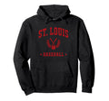 Saint Louis Baseball Gameday Baseball Hoodie - Graphic Print Men Women - T-Shirt, Sweatshirt, Hoodie