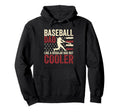Baseball Dad Baseball Funny Fathers Day Hoodie - Minimalist Print Unisex - T-Shirt, Sweatshirt, Hoodie