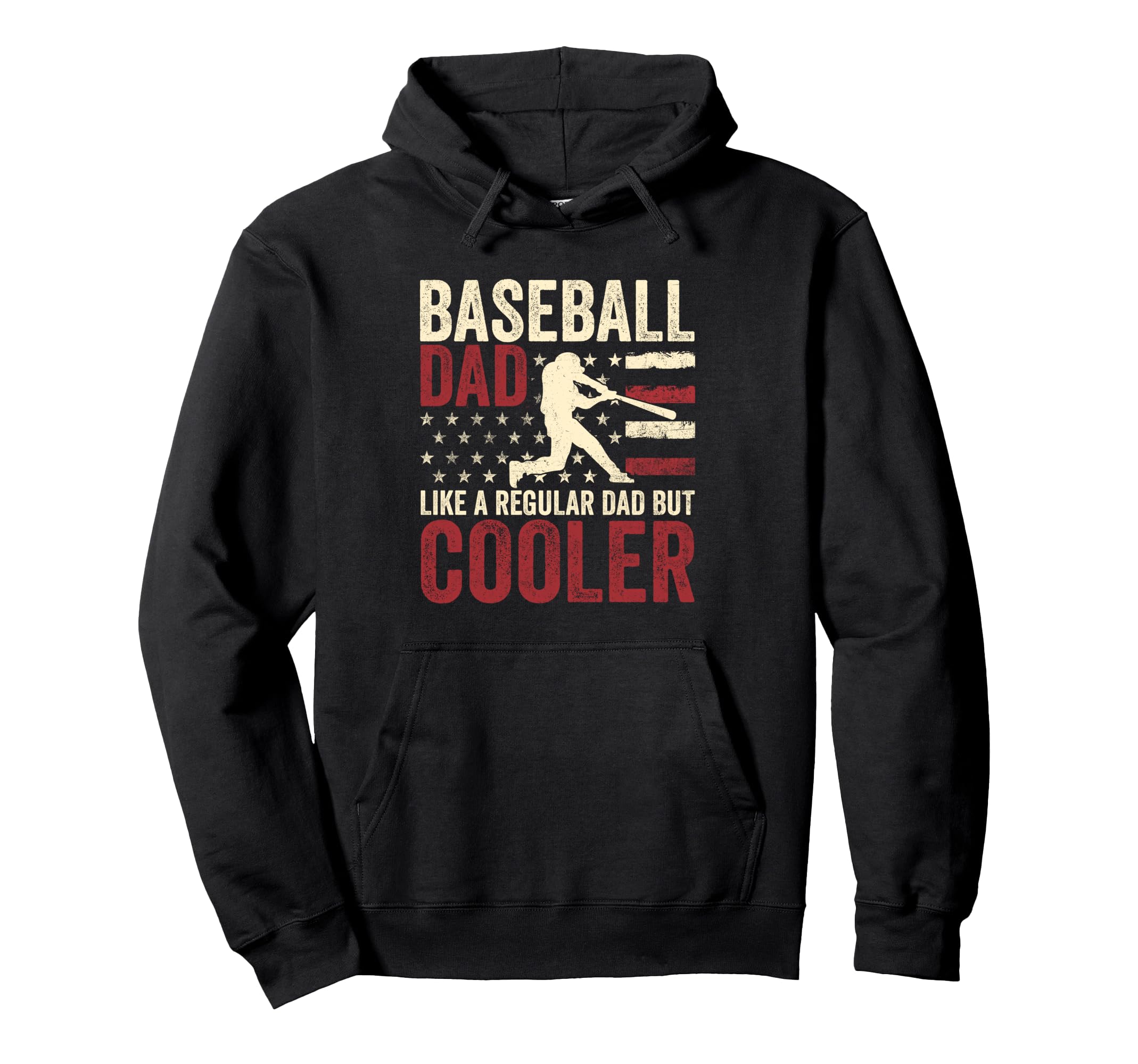 Baseball Dad Baseball Funny Fathers Day Hoodie - Minimalist Print Unisex - T-Shirt, Sweatshirt, Hoodie