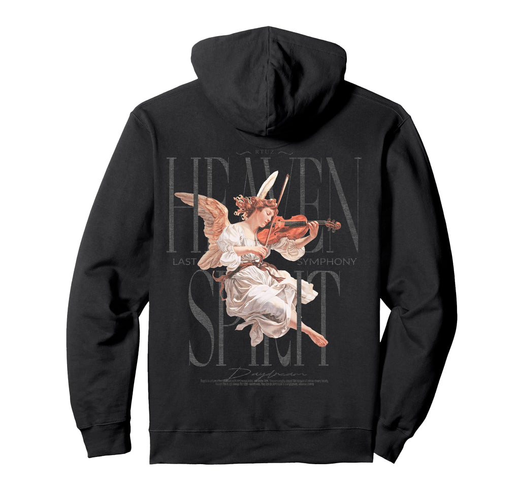 Hip Hop Edgy Urban Y2K Back Hoodie - Fun Novelty Design for Adults - T-Shirt, Sweatshirt, Hoodie