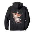 Hip Hop Edgy Urban Y2K Back Hoodie - Fun Novelty Design for Adults - T-Shirt, Sweatshirt, Hoodie