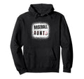 Baseball Aunt Family Matching Aunt Baseball Hoodie - Trendy Graphic Unisex - T-Shirt, Sweatshirt, Hoodie