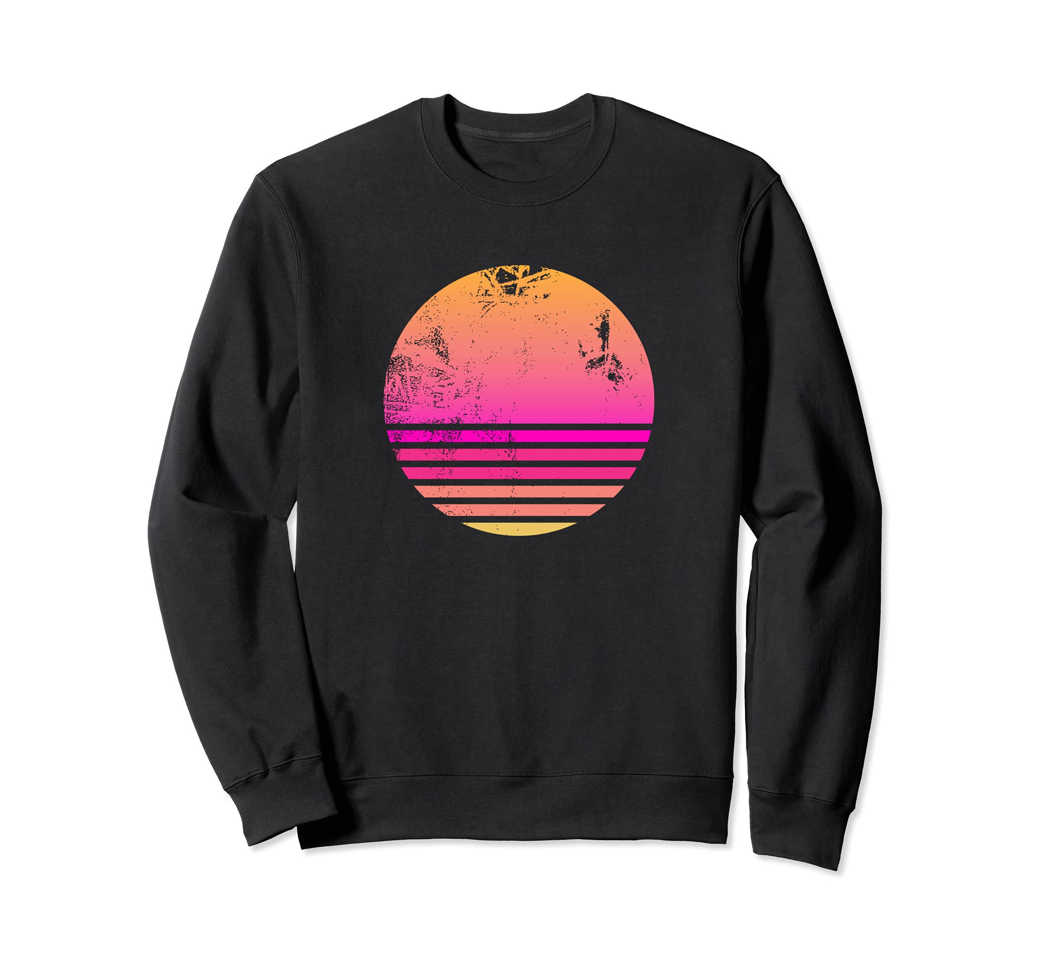 Distressed Sunset 3 Sweatshirt - Trendy Graphic for Adults - T-Shirt, Sweatshirt, Hoodie