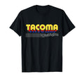 Tacoma Washington Stripes T-Shirt - Graphic Print Unisex - T-Shirt, Sweatshirt, Hoodie