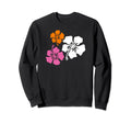 Coconut Aesthetic Hibiscus Y2K Sweatshirt - Unique Graphic for Adults - T-Shirt, Sweatshirt, Hoodie