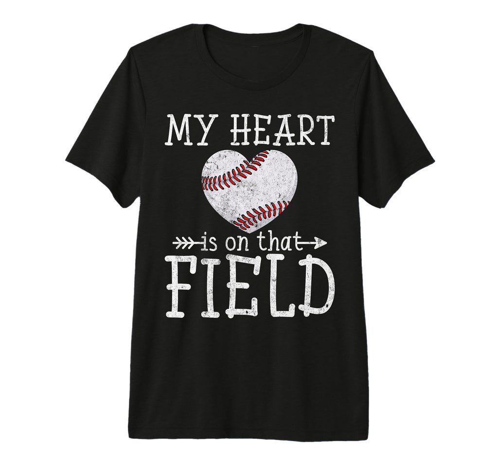 My Heart Is That Field Funny T-Shirt - Fun Novelty Design Men Women - T-Shirt, Sweatshirt, Hoodie