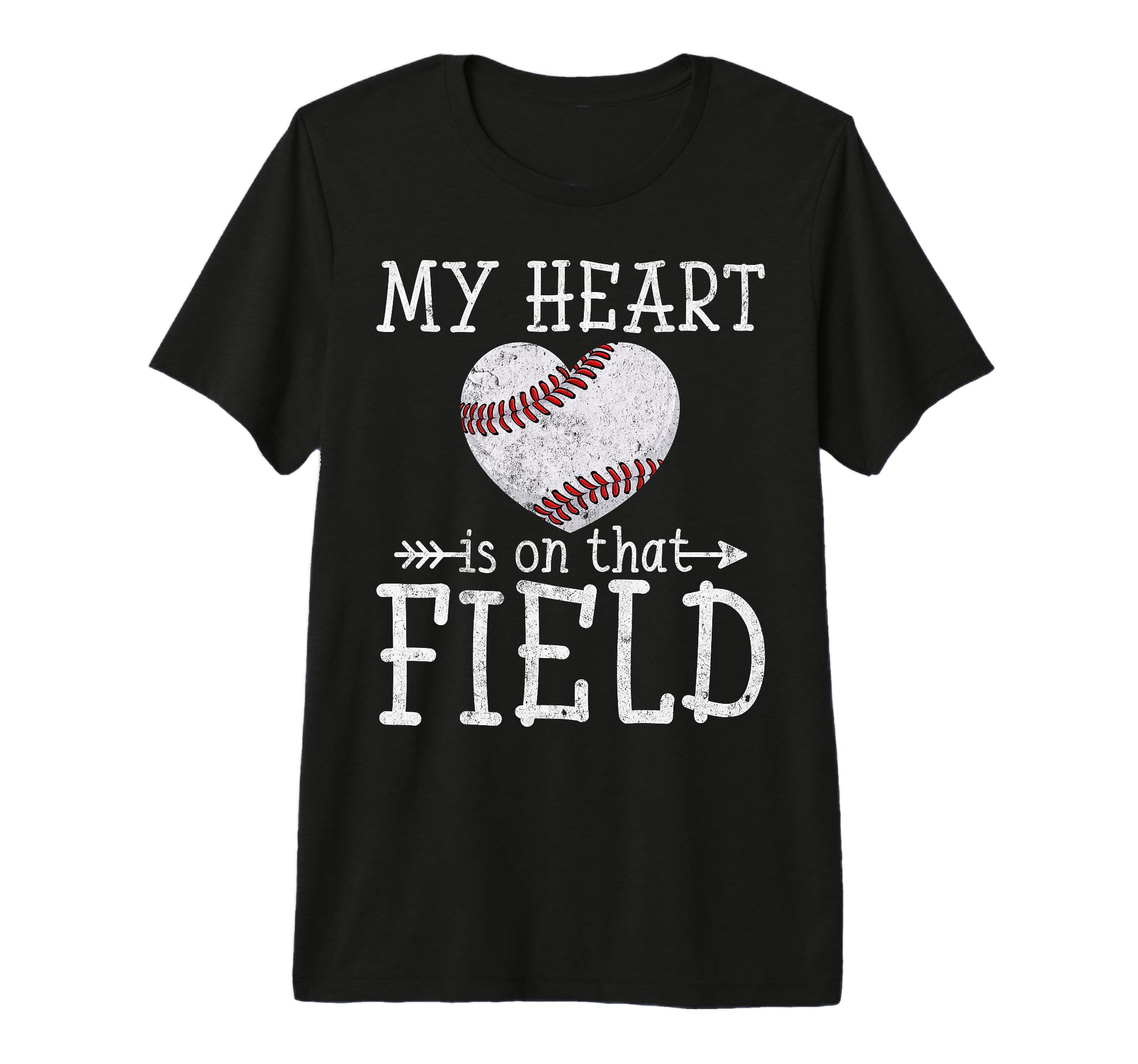 My Heart Is That Field Funny T-Shirt - Fun Novelty Design Men Women - T-Shirt, Sweatshirt, Hoodie