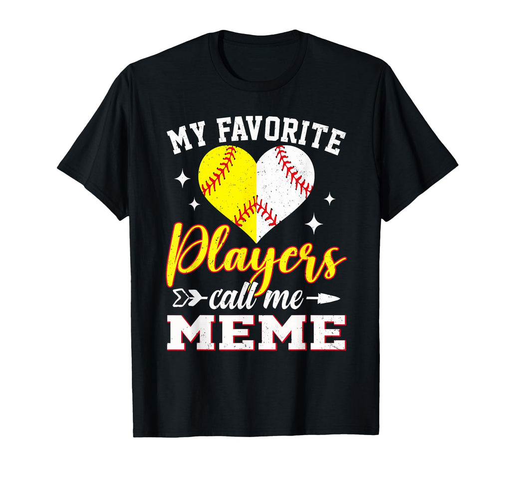 My Favorite Softball Baseball Players T-Shirt - Minimalist Print Men Women - T-Shirt, Sweatshirt, Hoodie