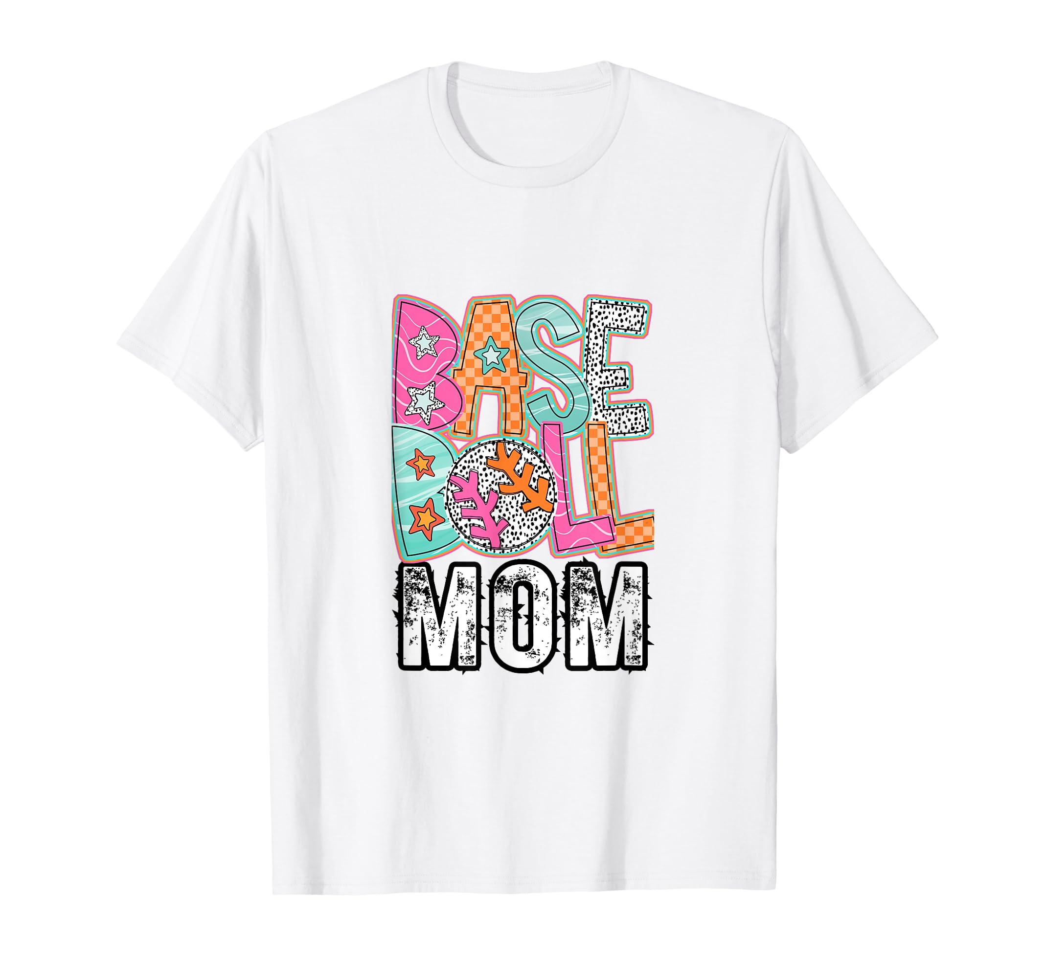 Baseball Mom T-Shirt - Graphic Print Unisex - T-Shirt, Sweatshirt, Hoodie