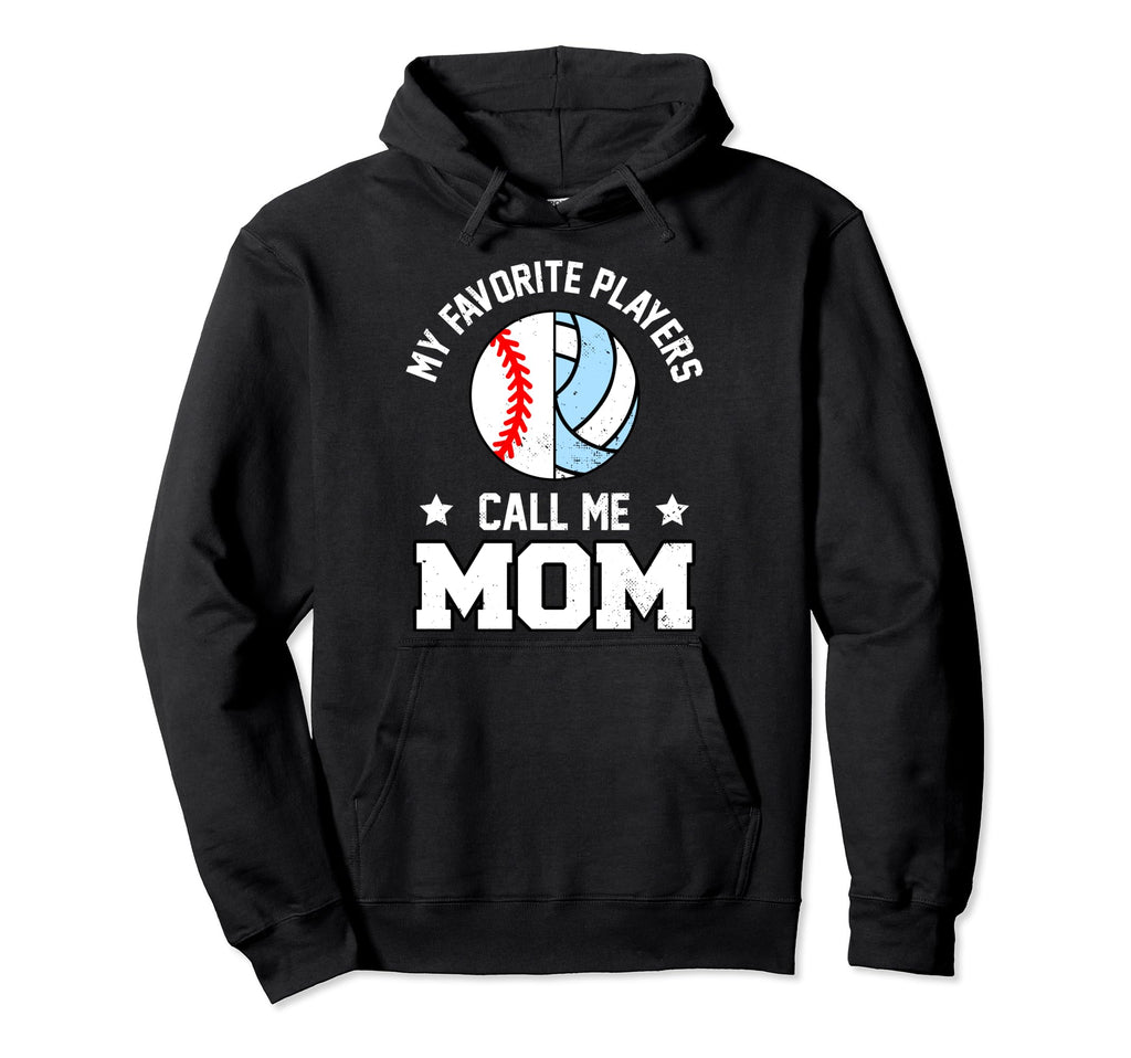 My Favorites Baseball Volleyball Hoodie - Minimalist Print Men Women - T-Shirt, Sweatshirt, Hoodie