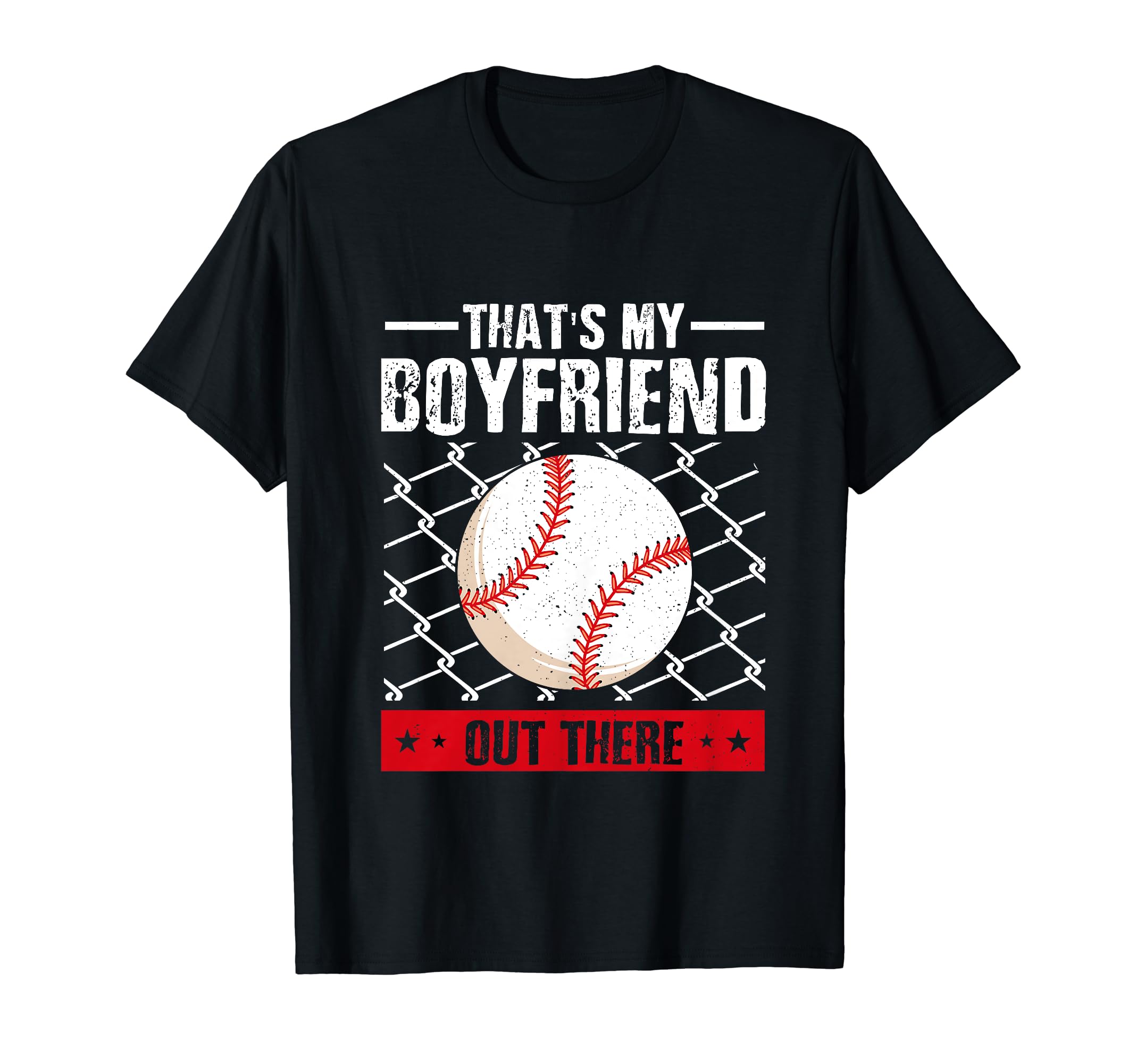 Catchers Pitcher Boyfriend T-Shirt - Casual Everyday Wear for Adults - T-Shirt, Sweatshirt, Hoodie