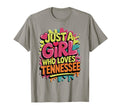 Just Who Loves Tennessee Womens T-Shirt - Casual Everyday Wear for Adults - T-Shirt, Sweatshirt, Hoodie