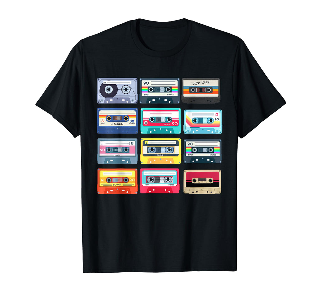 Cassette Tapes Collection 80S 90S T-Shirt - Minimalist Print Men Women - T-Shirt, Sweatshirt, Hoodie