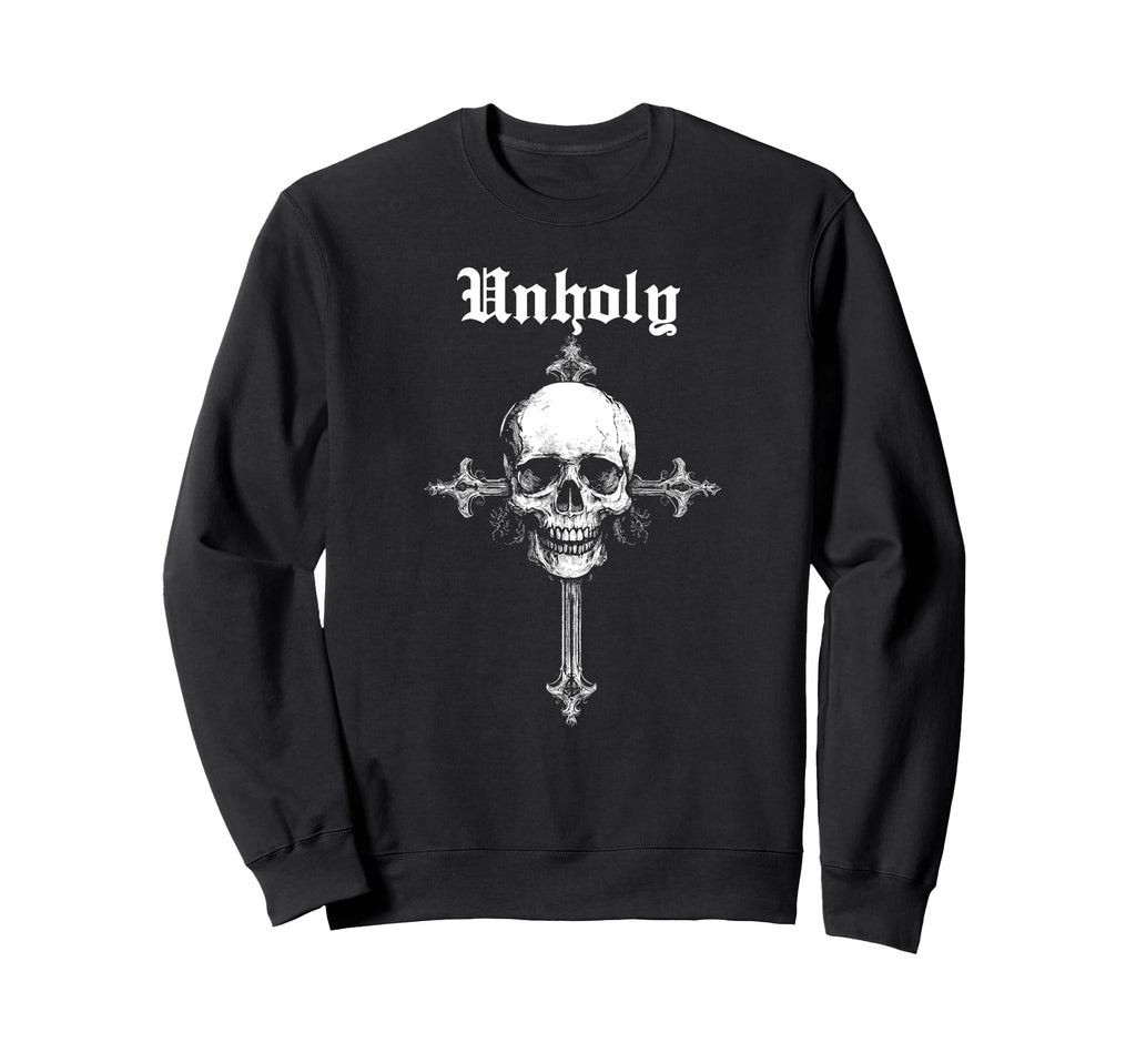 Unholy Satanic Y2K Alt Aesthetic Sweatshirt - Novelty Apparel for Adults - T-Shirt, Sweatshirt, Hoodie