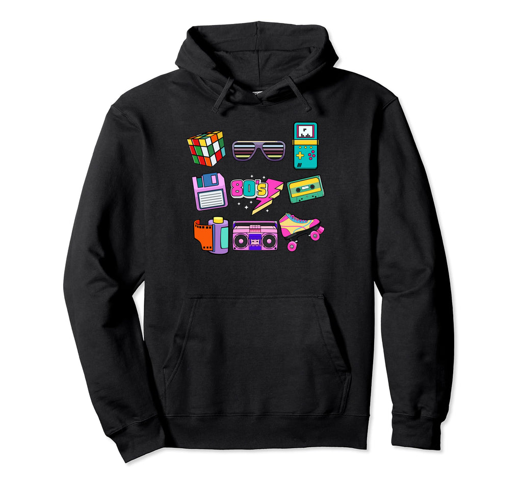 80S Lover 80S Eighties Costume 80S Hoodie - Casual Everyday Wear Unisex - T-Shirt, Sweatshirt, Hoodie