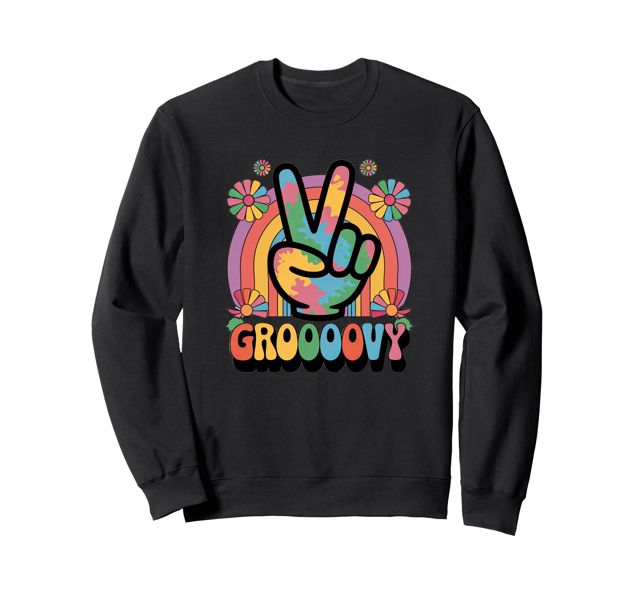 Groovy Grooooovy Discoball Party Sweatshirt - Minimalist Print Unisex - T-Shirt, Sweatshirt, Hoodie