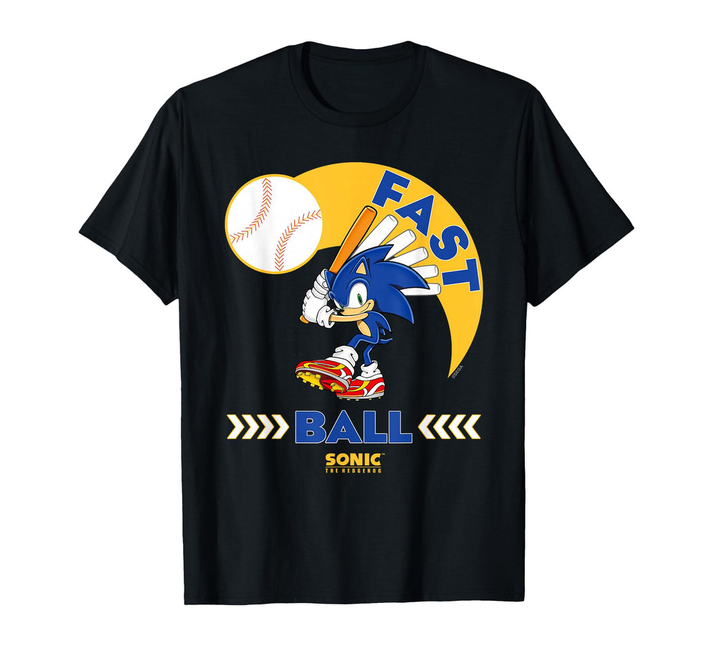 Sonic Hedgehog Sonic Fast Ball T-Shirt - Unique Graphic Unisex - T-Shirt, Sweatshirt, Hoodie