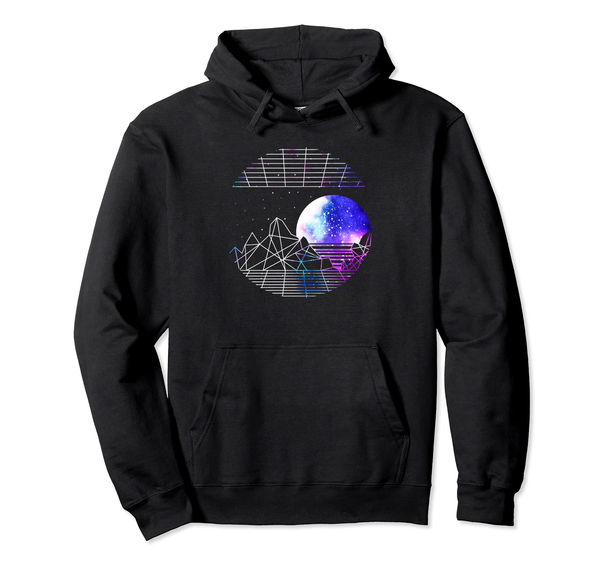 Space Pastel Goth Moon Aesthetic Hoodie - Streetwear Style Men Women - T-Shirt, Sweatshirt, Hoodie