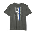Connecticut Cop Thin Blue Line Leo T-Shirt - Graphic Print for Adults - T-Shirt, Sweatshirt, Hoodie