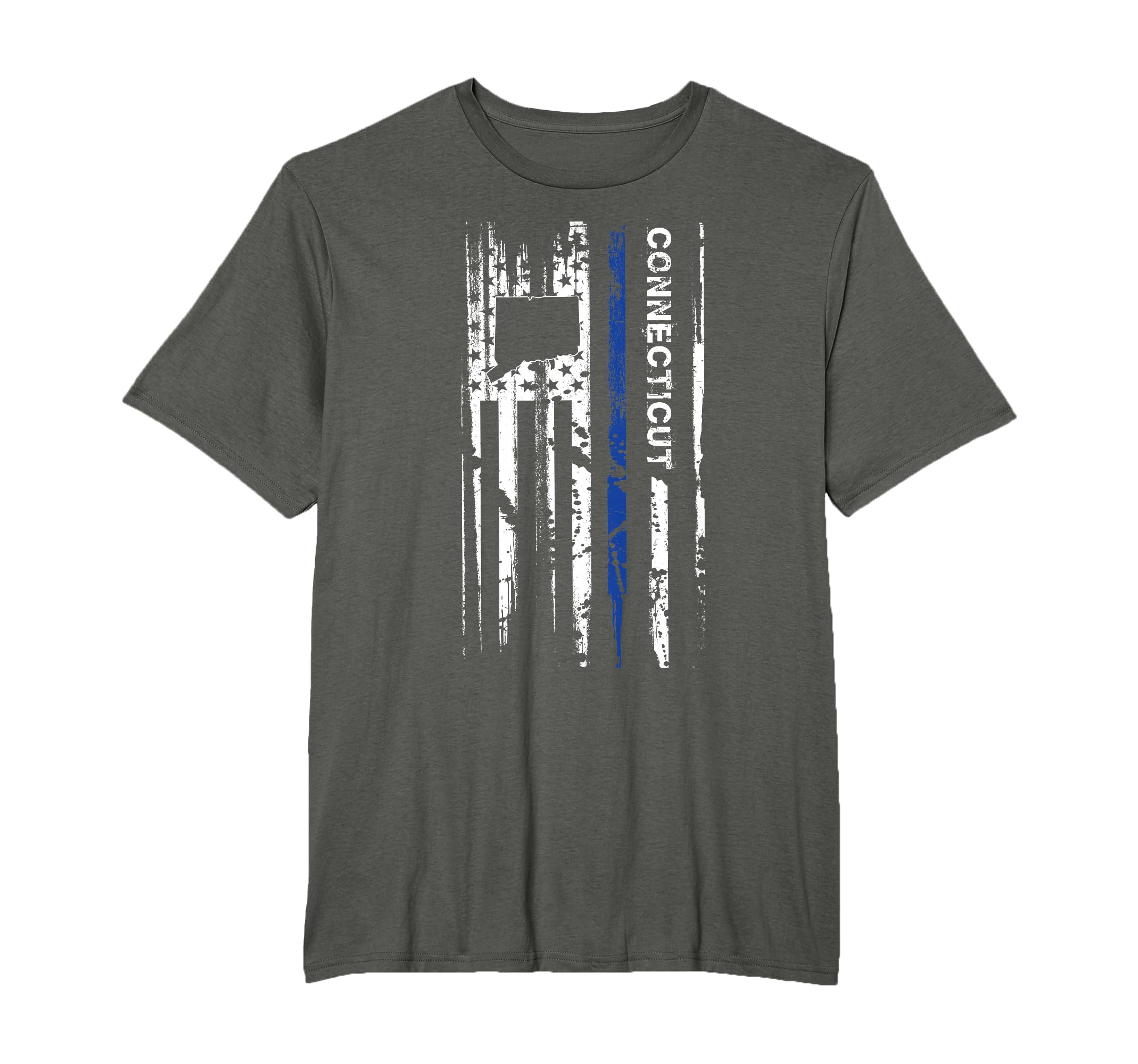 Connecticut Cop Thin Blue Line Leo T-Shirt - Graphic Print for Adults - T-Shirt, Sweatshirt, Hoodie