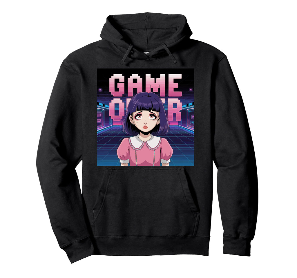 Japanese Anime Romance Cozy Aesthetic Hoodie - Minimalist Print Unisex - T-Shirt, Sweatshirt, Hoodie