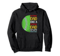 Fathers Day Softball Dad Like Baseball Hoodie - Trendy Graphic Men Women - T-Shirt, Sweatshirt, Hoodie