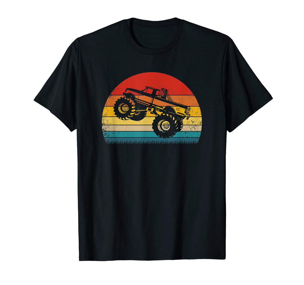 Monster Truck Sunset T-Shirt - Custom Art Print Unisex - T-Shirt, Sweatshirt, Hoodie