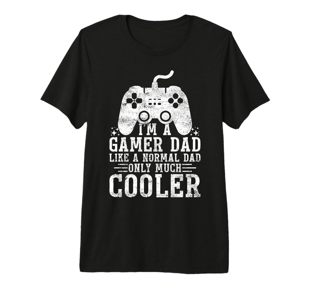 Gamer Dad Like Normal Dad Video Gamer T-Shirt - Minimalist Print Men Women - T-Shirt, Sweatshirt, Hoodie