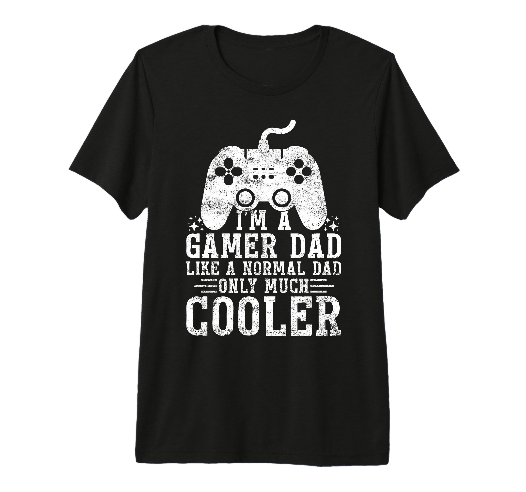Gamer Dad Like Normal Dad Video Gamer T-Shirt - Minimalist Print Men Women - T-Shirt, Sweatshirt, Hoodie