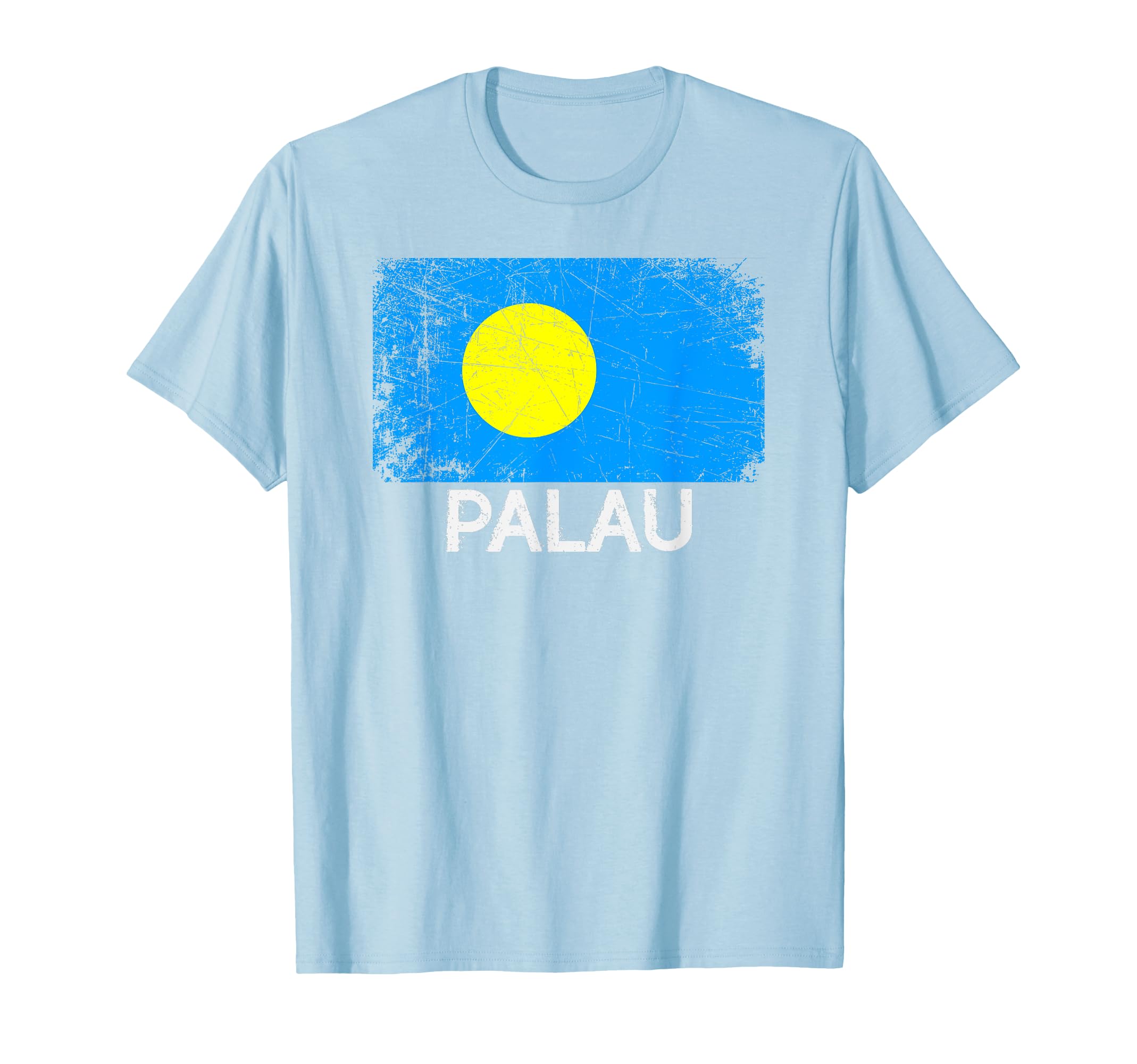 Palauan Flag Made Palau Gift T-Shirt - Fun Novelty Design Men Women - T-Shirt, Sweatshirt, Hoodie