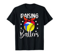 Raising Ballers Softball Volleyball T-Shirt - Fun Novelty Design Men Women - T-Shirt, Sweatshirt, Hoodie