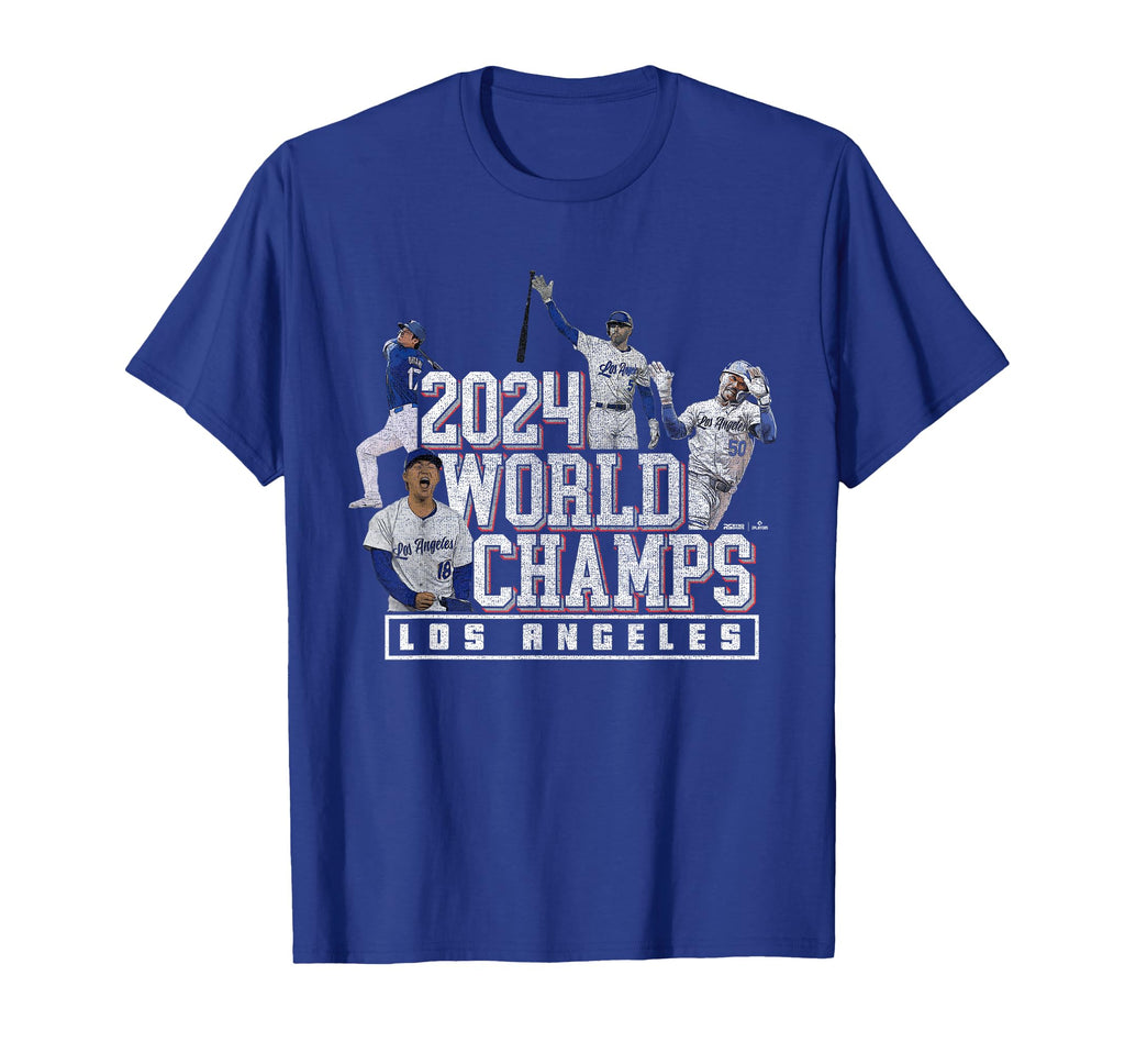 Ryno Sports 2024 World Champs La Team 4 T-Shirt - Minimalist Print Unisex - T-Shirt, Sweatshirt, Hoodie