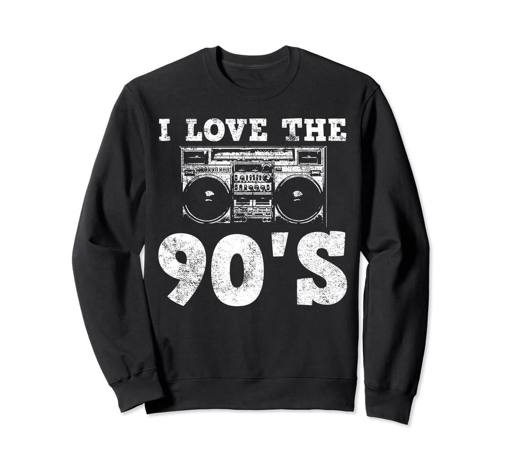 90S Music Nineties Themed Sweatshirt - Casual Everyday Wear Men Women - T-Shirt, Sweatshirt, Hoodie