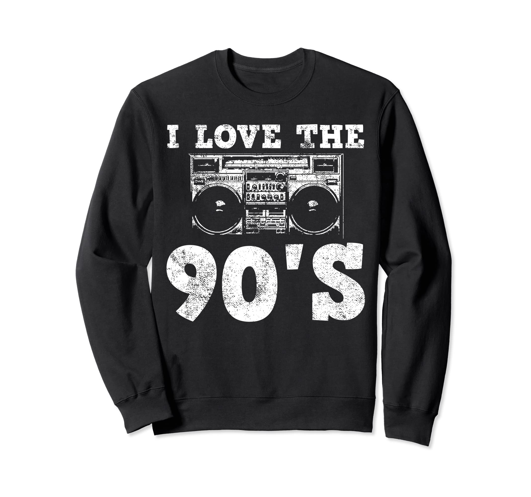 90S Music Nineties Themed Sweatshirt - Casual Everyday Wear Men Women - T-Shirt, Sweatshirt, Hoodie