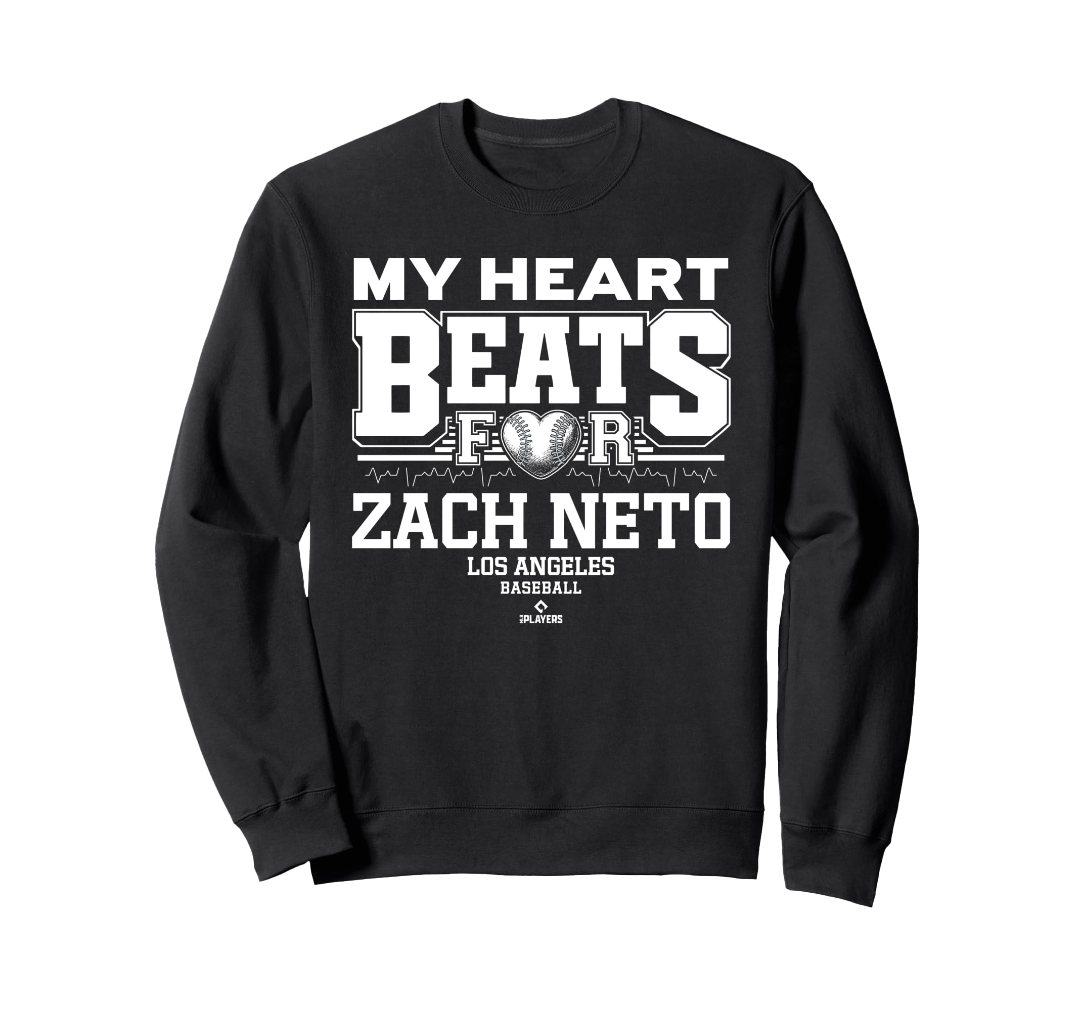 My Heart Beats Zach Neto Los Angeles Sweatshirt - Novelty Apparel Unisex - T-Shirt, Sweatshirt, Hoodie